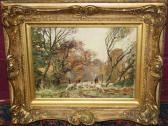 MORLEY Henry Wooded Landscape MORLEY Henry Wooded Landscape