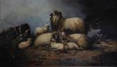 MORRIS Alfred Sheep In A Landscape MORRIS Alfred Sheep In A Landscape