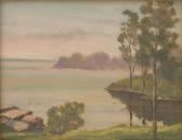 MORRIS Lincoln Godfrey Lakeshore Landscape MORRIS Lincoln Godfrey Lakeshore Landscape