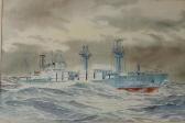 MORRIS Roger D. 'ss Lindfield' - Ship's Portrait MORRIS Roger D. 'ss Lindfield' - Ship's Portrait