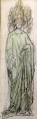 MORRIS William Figure Study MORRIS William Figure Study