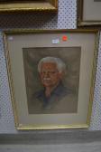 MORTON Merica Portrait Pastel Of A Gent MORTON Merica Portrait Pastel Of A Gent