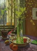 MORTON Thomas Corsan Still Life With Forsythia MORTON Thomas Corsan Still Life With Forsythia