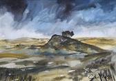 MOSS Colin Colin Moss, 20th Century, Northumbrian Rural Landscape, MOSS Colin Colin Moss, 20th Century, Northumbrian Rural Landscape,
