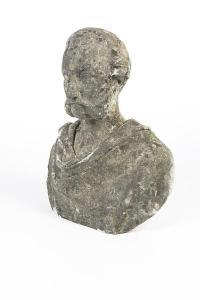 John Mossman - A 19th Century Marble Bust Of Gladstone