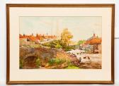 MOSSMAN WYLIE GEORGINA Chickens By The Stone Bridge MOSSMAN WYLIE GEORGINA Chickens By The Stone Bridge