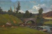 MOSTERTMAN L. Le Pont Sur La Rivière MOSTERTMAN L. Le Pont Sur La Rivière