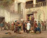MOULINET Antoine Edouard J. Children Playing Music MOULINET Antoine Edouard J. Children Playing Music