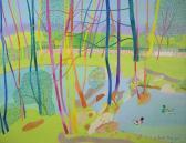 MOURGUES Berthe Rivière Au Vesinet MOURGUES Berthe Rivière Au Vesinet