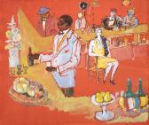 MUALLA Fikret Saygi Paris Bar Scene MUALLA Fikret Saygi Paris Bar Scene