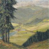 Muennich Heinz Blick Ueber Das Zschopau-tal Zur Augustusburg Muennich Heinz Blick Ueber Das Zschopau-tal Zur Augustusburg