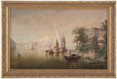 MULLER Carl Venice Lagoon Scene MULLER Carl Venice Lagoon Scene