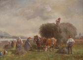 MULLER-CORNELIUS Ludwig Erntelandschaft MULLER-CORNELIUS Ludwig Erntelandschaft