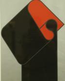 MULLER-FEYEN Bernhard Black & Red Face Profile MULLER-FEYEN Bernhard Black & Red Face Profile