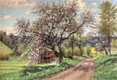 MULLER-LANDECK Fritz Frühlingslandschaft MULLER-LANDECK Fritz Frühlingslandschaft