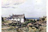 MUNCASTER Claude Graham Cottage On Cardiganshire Coast MUNCASTER Claude Graham Cottage On Cardiganshire Coast