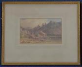 MUNN Paul Sandby Rheinish River Landscapes With Figures On The Banks MUNN Paul Sandby Rheinish River Landscapes With Figures On The Banks