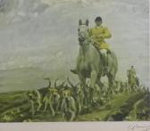 MUNNINGS Alfred James Huntsman And Hounds MUNNINGS Alfred James Huntsman And Hounds