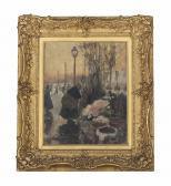 MUNNINGS Alfred James The Flower Seller, Paris MUNNINGS Alfred James The Flower Seller, Paris