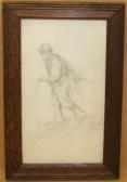 MUNNINGS Arthur J. Farm Labourer MUNNINGS Arthur J. Farm Labourer