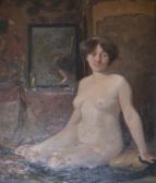 MUNNOCH John Potrait Of A Nude Woman MUNNOCH John Potrait Of A Nude Woman