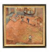 MUNOZ Gloria Taula Amb Copa Blava (table With Blue Goblet) MUNOZ Gloria Taula Amb Copa Blava (table With Blue Goblet)