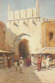 MURRAY Alexander H. Hallam A Gateway In Ajmer MURRAY Alexander H. Hallam A Gateway In Ajmer