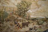 MURRAY BAY HOMESPUN Winter Scene MURRAY BAY HOMESPUN Winter Scene