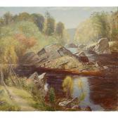 MURRAY David sir The Meeting Of The Waters - River Findhorn And Divie MURRAY David sir The Meeting Of The Waters - River Findhorn And Divie