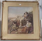 MURRAY Elizabeth Emily Lost And Won, Gamblers On The Campagna Of Roma MURRAY Elizabeth Emily Lost And Won, Gamblers On The Campagna Of Roma