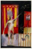 MURRAY NICOLA Ritual Figure In An Interior MURRAY NICOLA Ritual Figure In An Interior