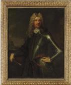 MURRAY Thomas Portrait Of A Military Commander Holding A Baton MURRAY Thomas Portrait Of A Military Commander Holding A Baton