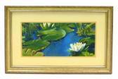 MYERS Liza Lilies And Lily Pads On The Water MYERS Liza Lilies And Lily Pads On The Water