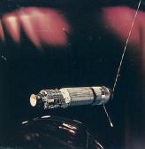 N.A.S.A. Satelite In Earth's Orbit Taken From Gemini 8, March 1966; Crater Daedalus On The Dark Side Of The Moon, Apollo 11 N.A.S.A. Satelite In Earth's Orbit Taken From Gemini 8, March 1966; Crater Daedalus On The Dark Side Of The Moon, Apollo 11