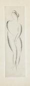 NADELMAN Elie Standing Nude. NADELMAN Elie Standing Nude.