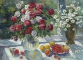 NALBANDIAN Dimitri Still Life With Roses And Daisies NALBANDIAN Dimitri Still Life With Roses And Daisies