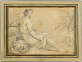 NATOIRE Charles-Joseph Diana, As A Young Shepherdess NATOIRE Charles-Joseph Diana, As A Young Shepherdess