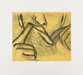 NAUMAN Bruce Soft Ground Etching -yellow NAUMAN Bruce Soft Ground Etching -yellow