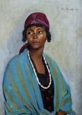 NAVIASKY Philip Portrait Of A North African Woman NAVIASKY Philip Portrait Of A North African Woman