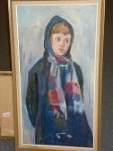 NAVIASKY Philip Portrait Of A Young Girl NAVIASKY Philip Portrait Of A Young Girl