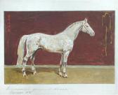 NAZAROV NIKOLAI F. Study Of The Grey Stallion NAZAROV NIKOLAI F. Study Of The Grey Stallion