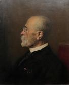 NECHLEBA Vratislav Portrait Of T. G. Masaryk NECHLEBA Vratislav Portrait Of T. G. Masaryk