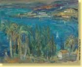 NEERMAN Jules Vue Plongeante Sur La Côte D'azur NEERMAN Jules Vue Plongeante Sur La Côte D'azur