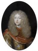NETSCHER Caspar Portrait Of Duke Friedrich August Von Sachsen-eisenach NETSCHER Caspar Portrait Of Duke Friedrich August Von Sachsen-eisenach