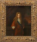 NETSCHER Constantin Portrait Eines Jungen Vornehmen Herrn An Einer Balustrade NETSCHER Constantin Portrait Eines Jungen Vornehmen Herrn An Einer Balustrade