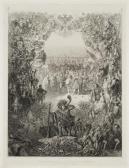 NEUREUTHER Eugen Napoleon Maskenzug Der Künstler Und Kunstfreunde NEUREUTHER Eugen Napoleon Maskenzug Der Künstler Und Kunstfreunde
