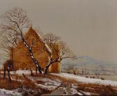 NEWCOMBE Peter Winter Landscapes With Ricks NEWCOMBE Peter Winter Landscapes With Ricks
