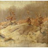 NICHOLS Henry Hobart Snowy Winter Landscape NICHOLS Henry Hobart Snowy Winter Landscape
