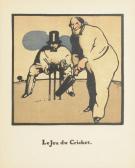 NICHOLSON William 2 Pl. Pour Almanach De Douze Sports NICHOLSON William 2 Pl. Pour Almanach De Douze Sports