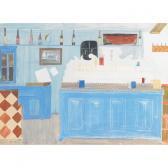 NIKOLAOU Nikos Tavern Interior, 1950 NIKOLAOU Nikos Tavern Interior, 1950